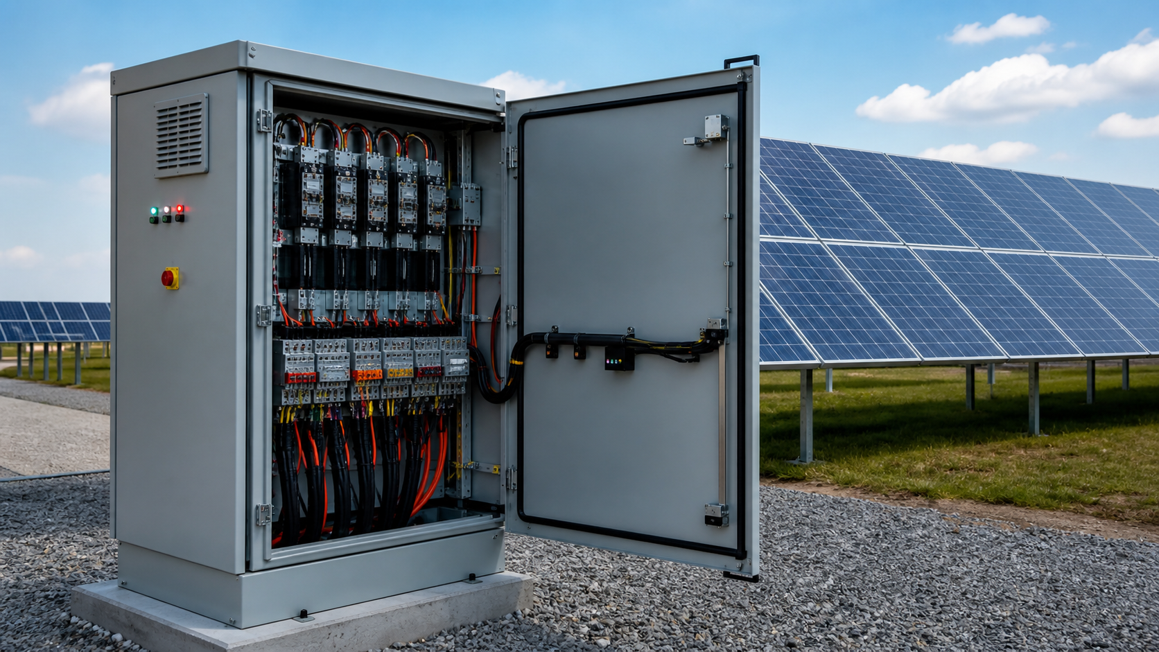 Unbranded photovoltaic engineering context for PV O&M Monitoring and Compliance for Major Hazards