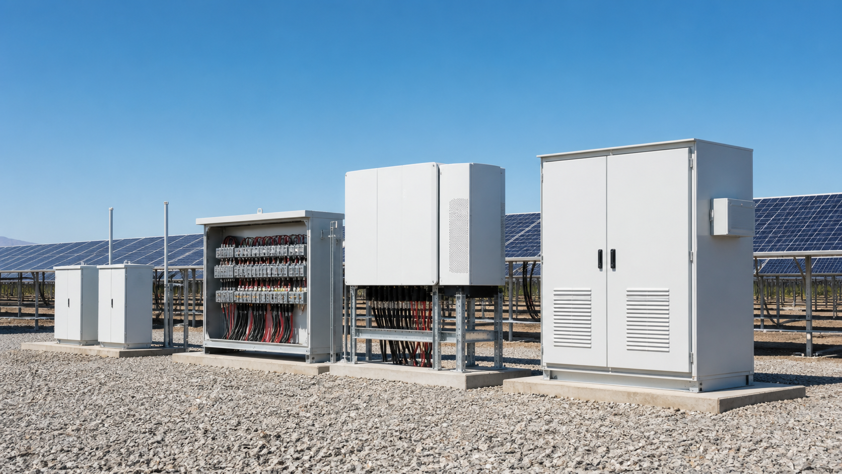 Unbranded photovoltaic engineering context for PV Plant Equipment Selection: Reliability and Economy