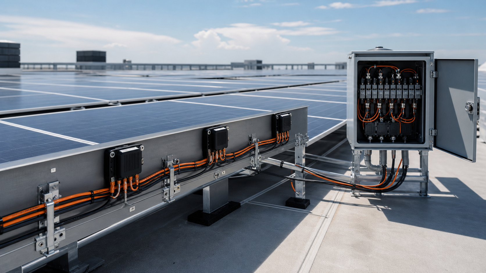 Unbranded photovoltaic engineering context for Rapid Shutdown for Distributed PV: Compliance and Design