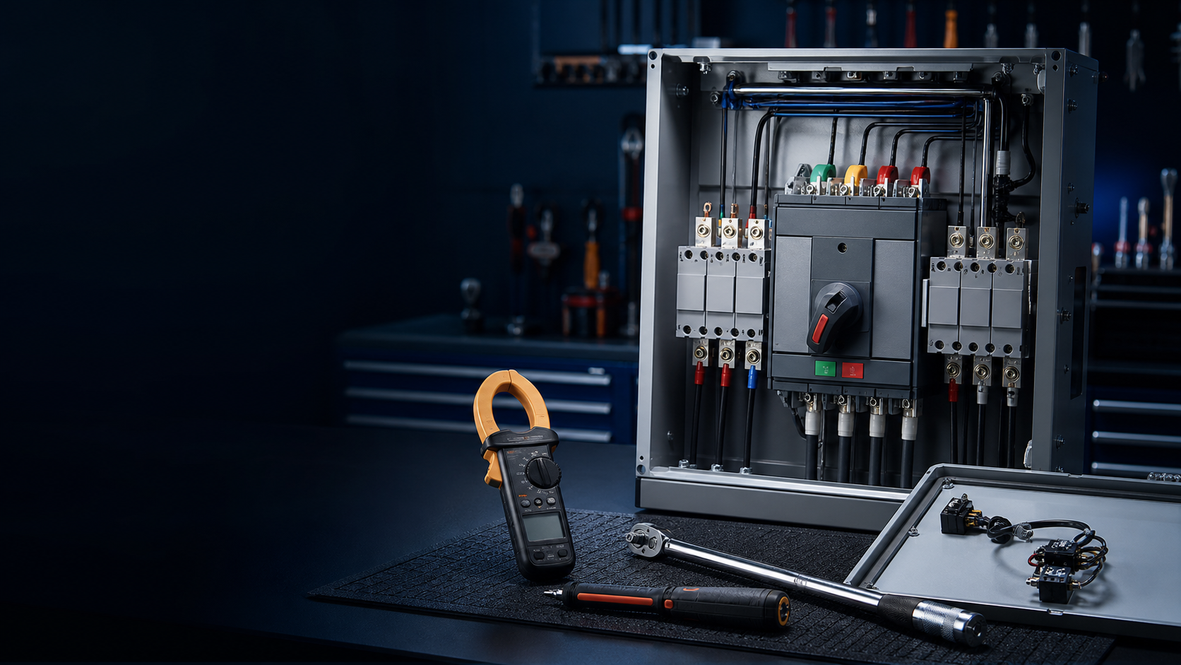 Transfer switch fault diagnosis workbench
