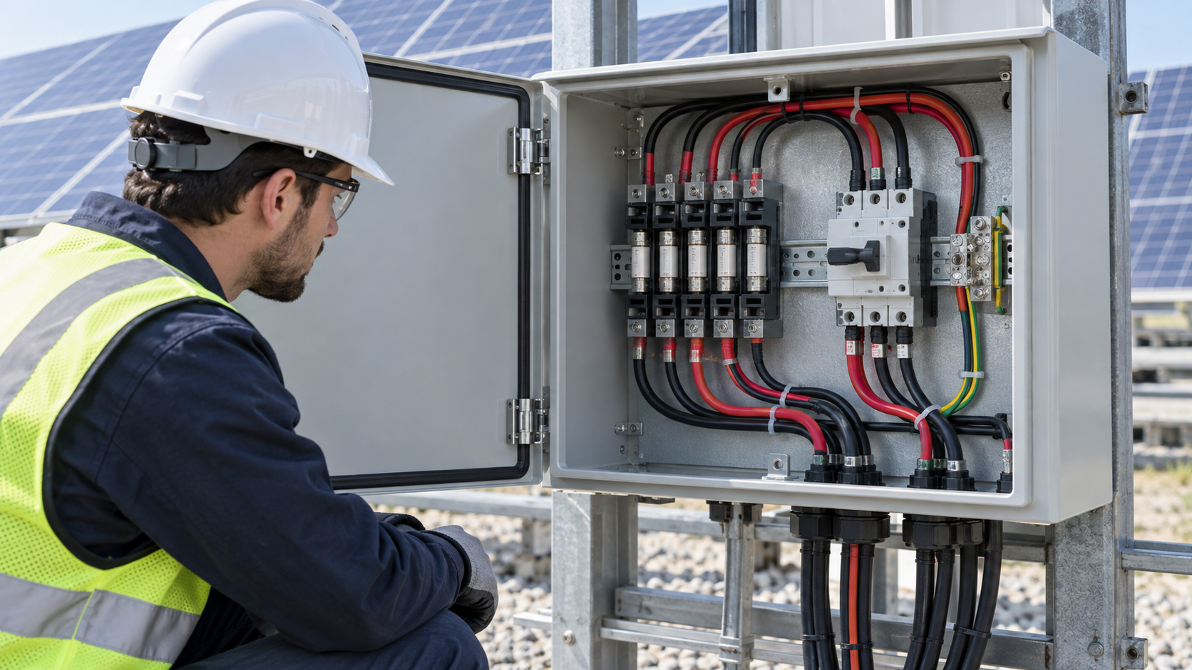 PV engineering context for Solar Fuses and Breakers: DC String Fuse and AC Breaker Sizing