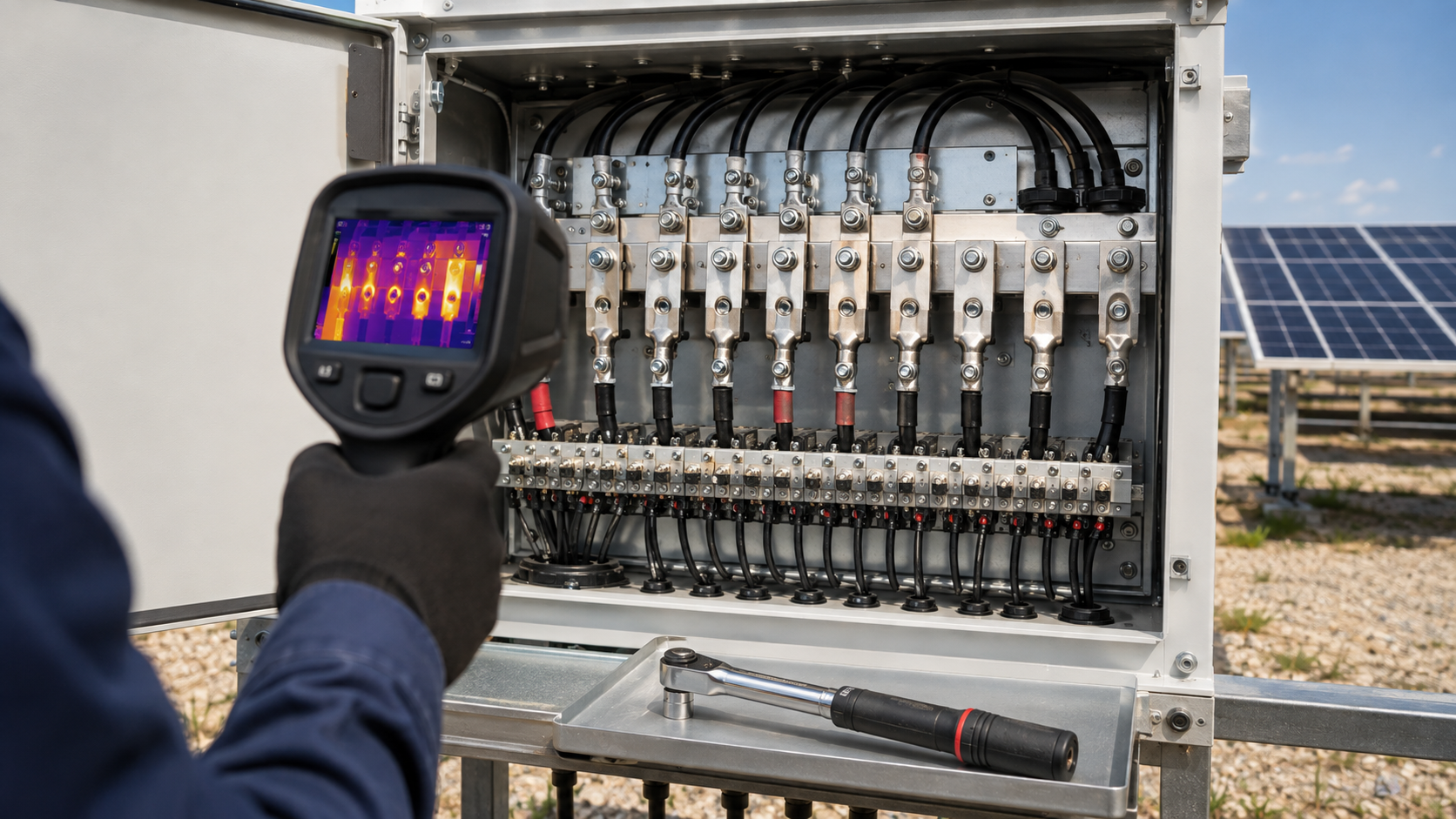 PV combiner engineering context for Preventing Terminal Overheating in PV Combiner Boxes