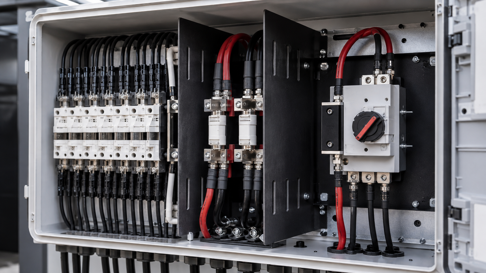 PV combiner engineering context for DC Arc Prevention in Combiner Box Design