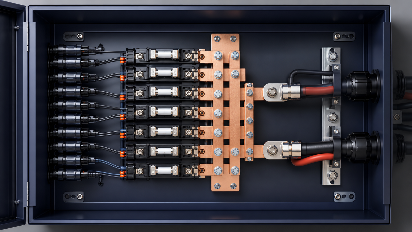 Engineering detail related to PV Combiner Box Input Output Configuration Guide Explained