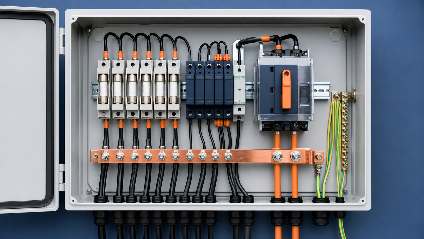 Engineering detail related to PV Combiner Box Wiring Diagram Explained