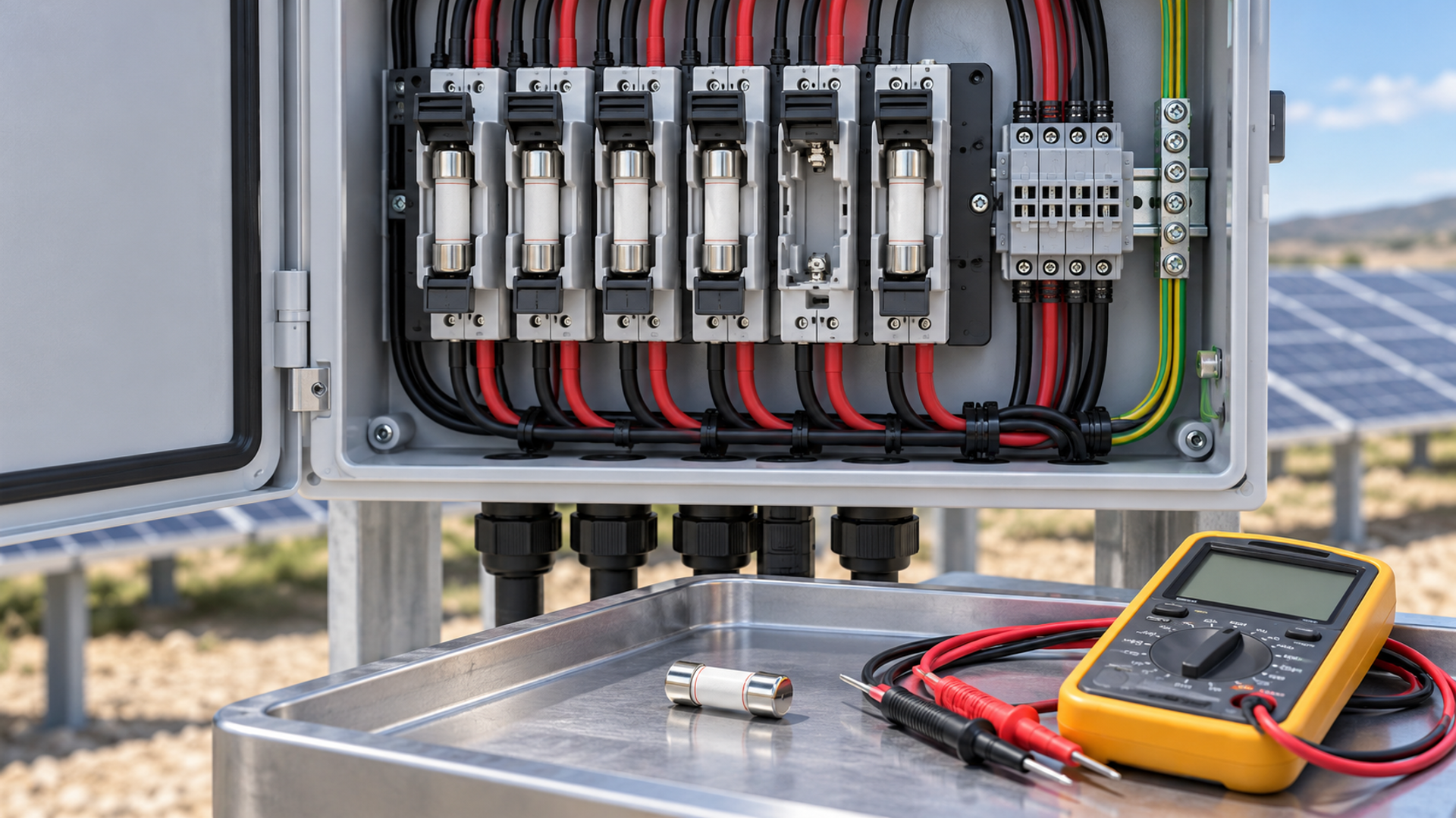 PV Combiner Fuse Faults: Diagnosis Beyond String Voltage equipment review context