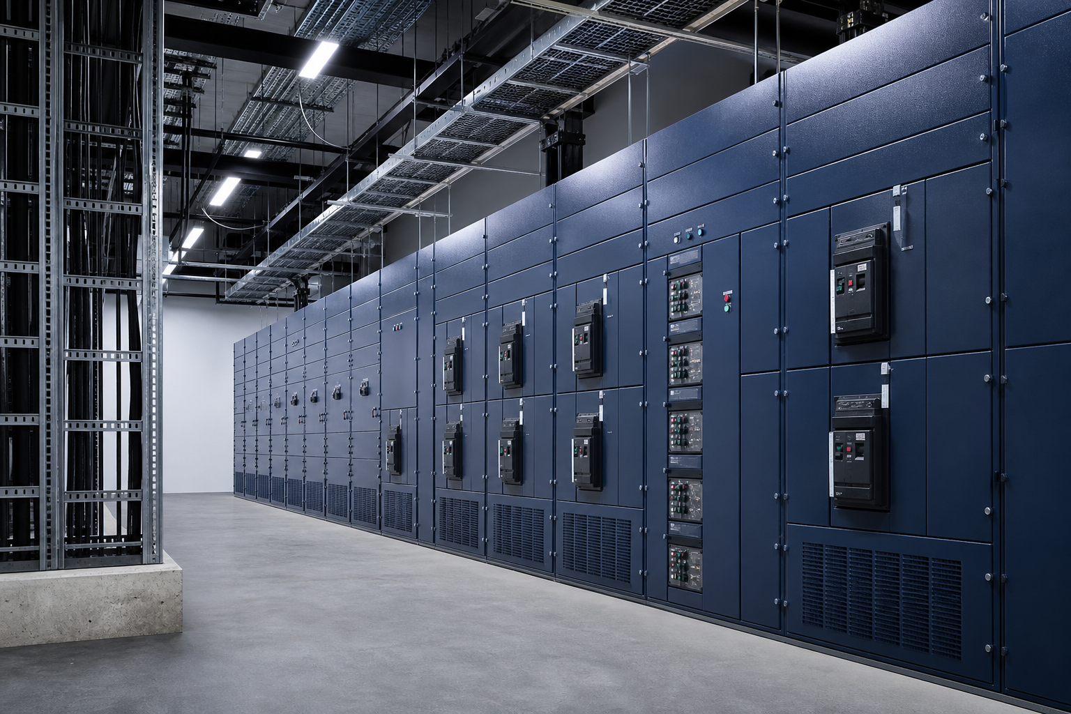 Industrial low-voltage distribution installation context