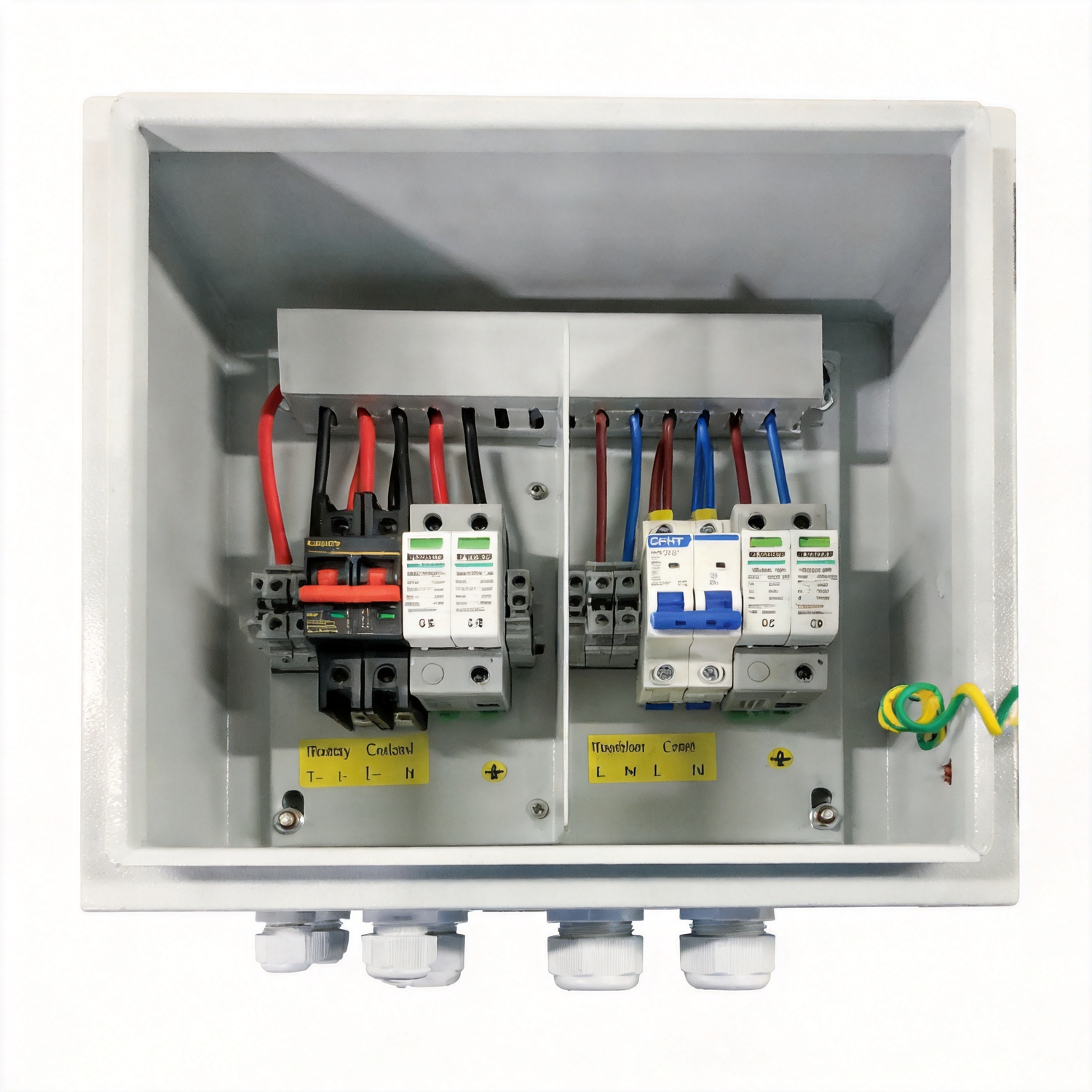 NHS-1/1 DC and AC combiner box